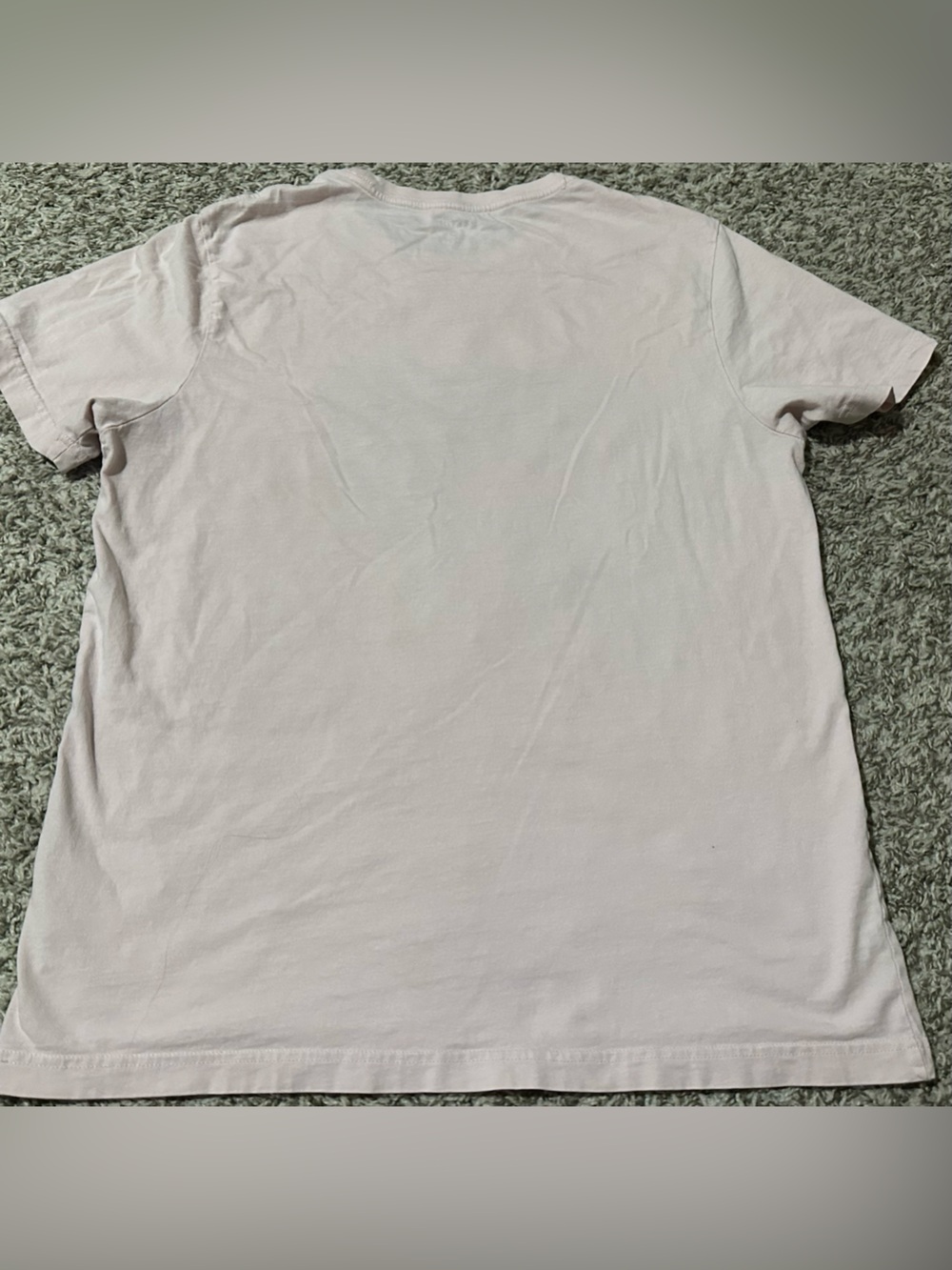 Hurley Men’s Light Pink Graphic Logo Tee - Picture 3 of 5
